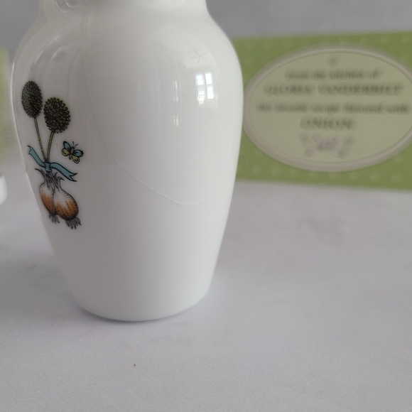 Vintage Franklin Mint Spice Jar - Gloria Concepts Inc - 1985 - Onion - Picture 5 of 8